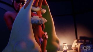 Lopunny Thigh job - porn video