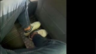 Wild ride home ended with blowjob - porn video