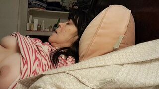 we almost got caught stepson in my bed - porn video