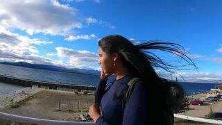 This young backpacker in Bariloche needs YOUR help - porn video