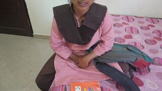 Indian Desi village student was first time painfull sex in doggy style position - porn video